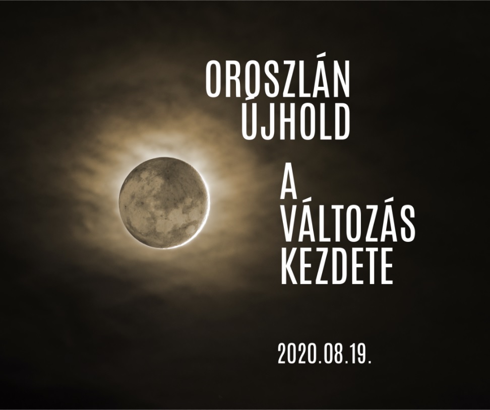 oroszlán újhold karma asztrológia Létay Adrienn